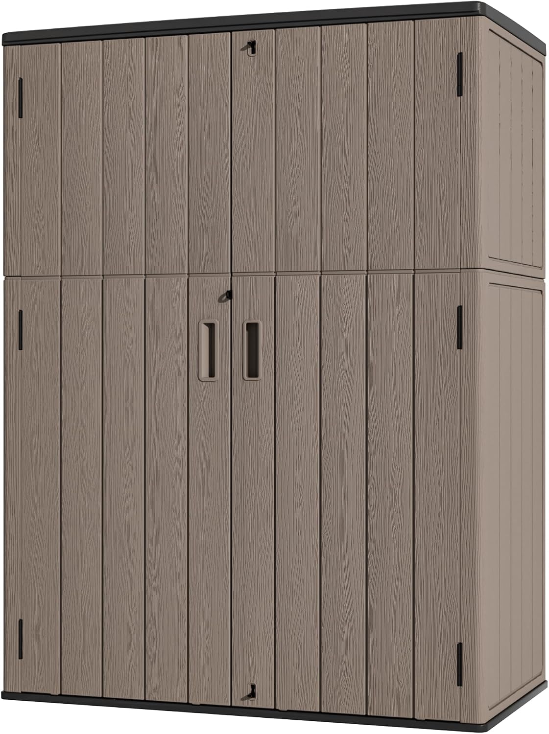 mrosaa outdoor storage shed waterproof,resin storage cabinet outdoor, main product view