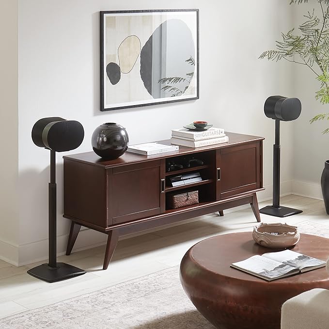 Sanus Height Adjustable Speaker Stands - Image 5