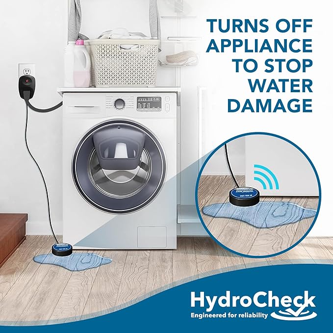 HydroCheck Water Sensor Alarm, Smart Water Leak Detector - Image 3