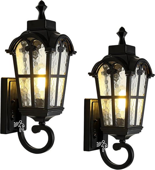 Motion Sensor Dawn to Dusk Outdoor Sensor Light Fixture Waterproof Porch Lights by Kainozoic