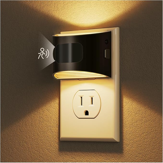 DORESshop LED Night Light, Night Lights Plug into Wall, 3 Mode Plug in Night - Image 9