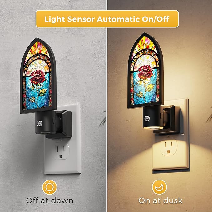 L LOHAS LED Night Lights Plug into Wall, Night Light - Image 2