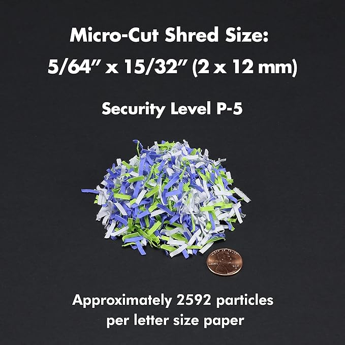 Aurora Professional Grade AU125MA 120-Sheet Auto Feed High-Security Micro-Cut - Image 4