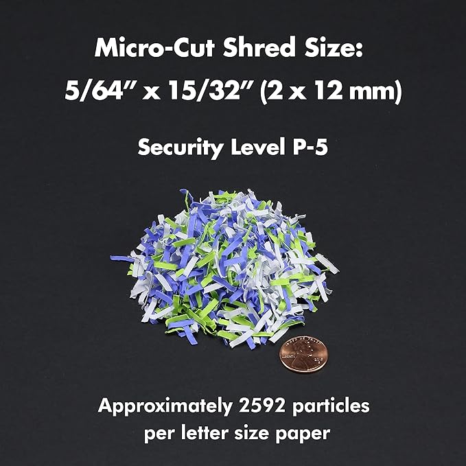 Aurora High-Security 10-Sheet Micro-Cut Paper and Credit Card Shredder - Image 4