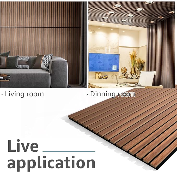 Art3d 2 Wood Slat Acoustic Panels - Image 8