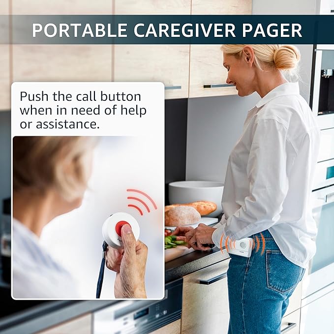 SYNLETT Caregiver Pager Wireless Call Buttons - Image 2