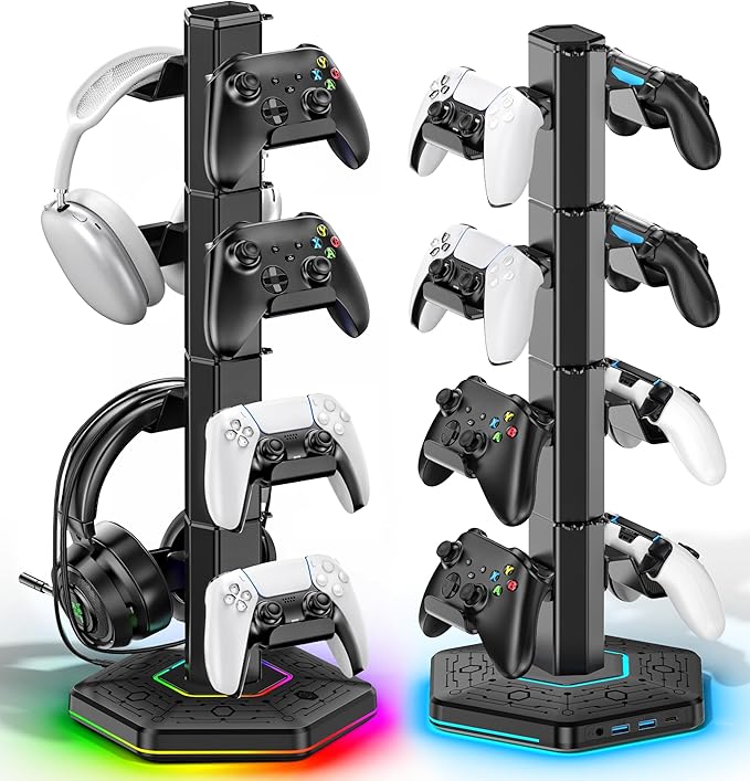 Kytok Headset And Controller RGB Stand by Kytok