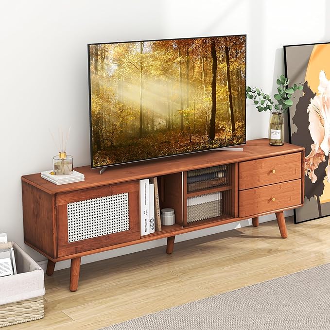 Giantex Mid Century Modern TV Stand - Image 2