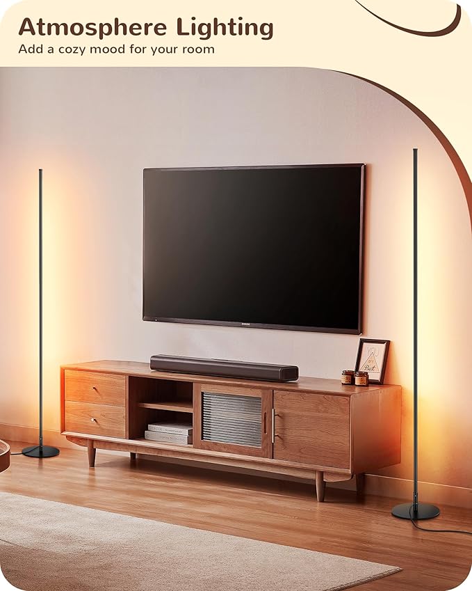 EDISHINE LED Corner Lamp, 57.5" Floor Lamps - Image 5