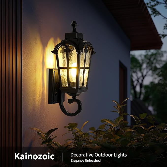 Motion Sensor Dawn to Dusk Outdoor Sensor Light Fixture Waterproof Porch Lights - Image 5