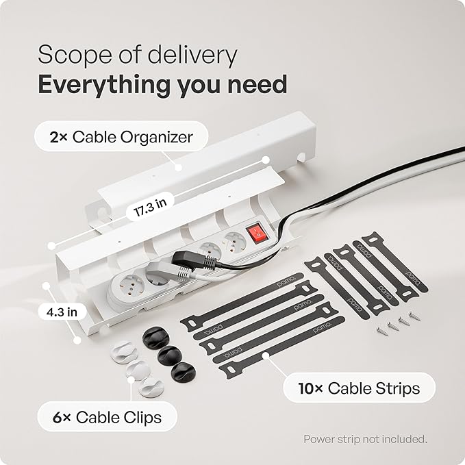 PAMO Cable Management Under Desk - Image 5