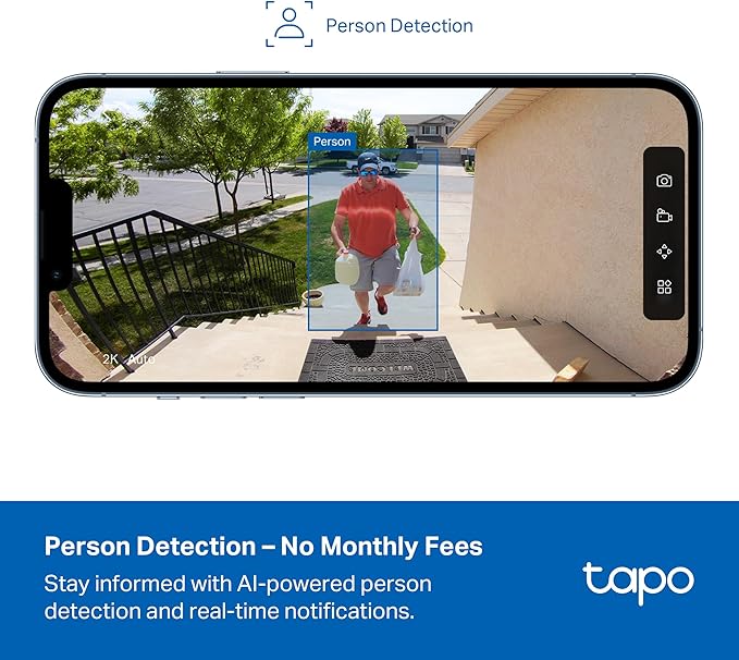 Tapo 1080p Outdoor Wireless Security Camera - Image 5