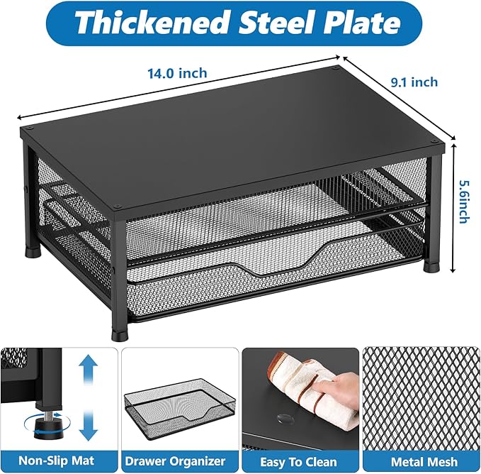 OPNICE Computer Monitor Stand Riser, Desk Organizer - Image 8