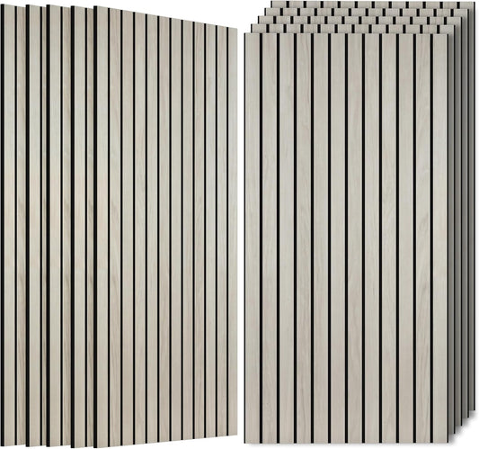 10 Pack Large Acoustic Panels 47.2”x23.6”, Decorative Acoustic Wall Panel