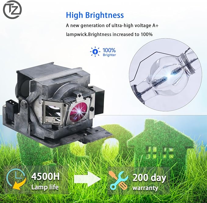 TZRSQL RLC-103/5J.JDP05.001 Original Quality Replacement Projector Bulb Lamp - Image 2