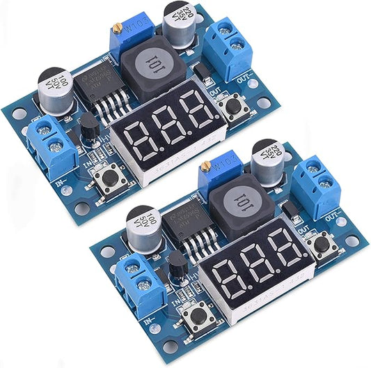 Seloky LM2596 Adjustable DC-DC Step-Down Buck Converter Module by Seloky