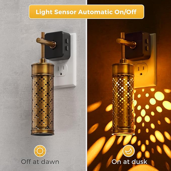 L LOHAS LED Night Light, Color Changing Night Lights Plug into Wall, RGB - Image 3