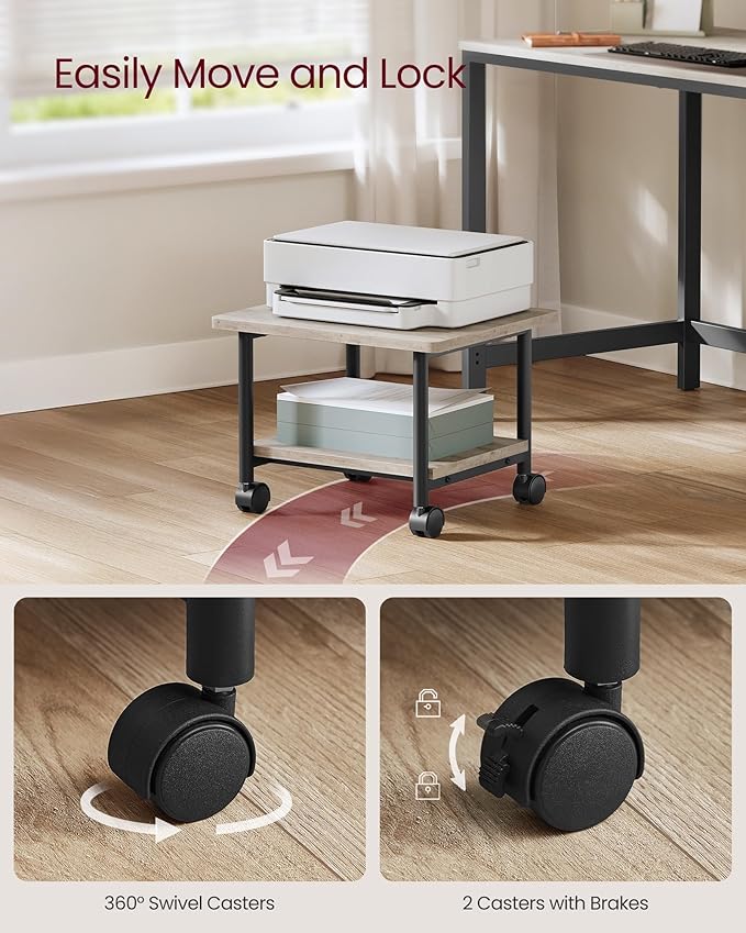 VASAGLE Heavy-Duty Printer Stand - Image 5