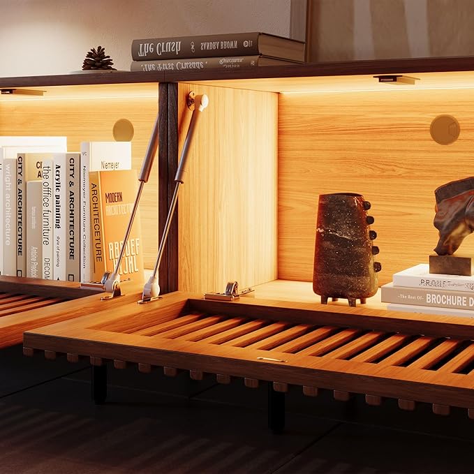 POVISON Sliding Tambour Door TV Stand - Image 5