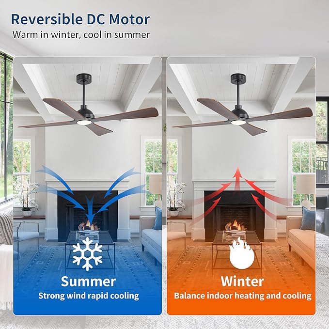 WINGBO 56 Inch DC Ceiling Fan - Image 4