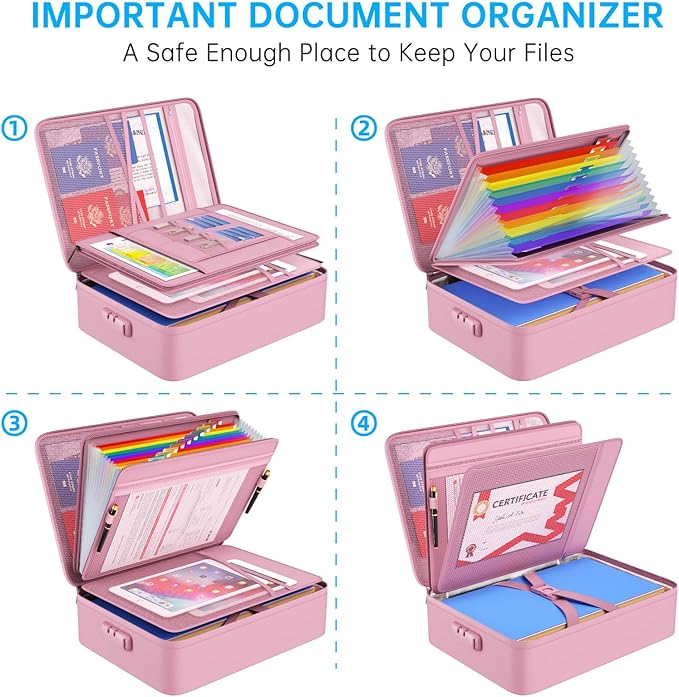 ENGPOW Fireproof File Organizer Bag - Image 8