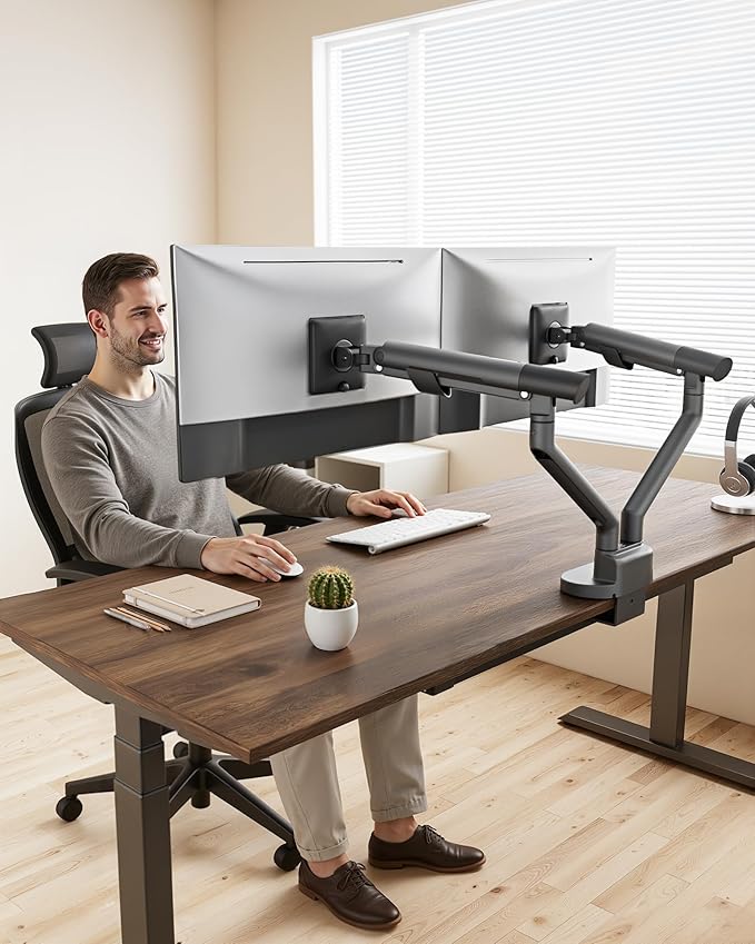 monTEK Dual Monitor Stand Mount - Image 7