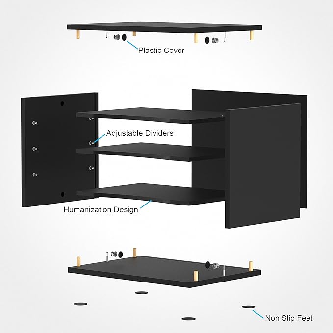 FITUEYES Wood Desk Paper Organizer - Image 4