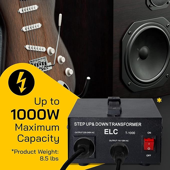 ELC T Series 1000+ Watt Voltage Converter Transformer - Image 5
