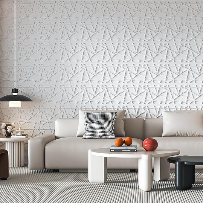 Art3d 100 Pack Decorative 3D Wall Panels, 97 Sq.Feet PVC Interior Wall Décor - Image 6