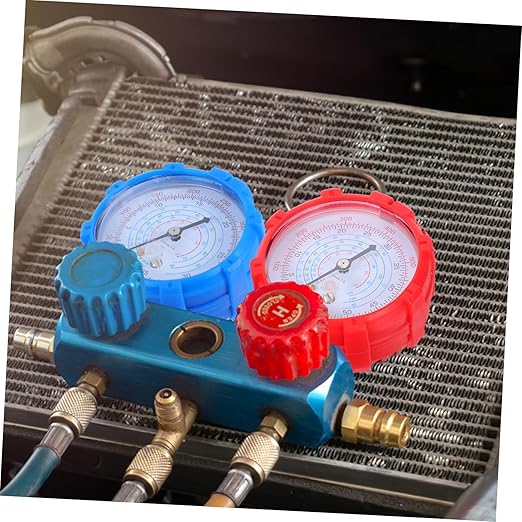 AKOOSY Automotive Gauge Set Multi Compatible Air Conditioning Pressure - Image 6