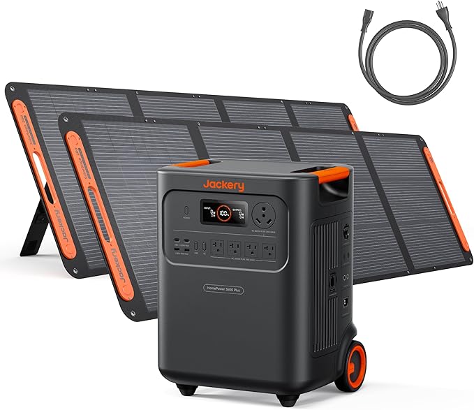 Jackery HomePower 3600 Plus Portable Power Station by JackeryInc