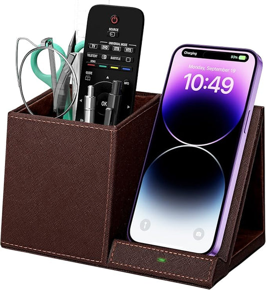 Desk Supplies Organizer, Desktop Stationery Organizer, Home Office Supply by wirelessfuturecharger