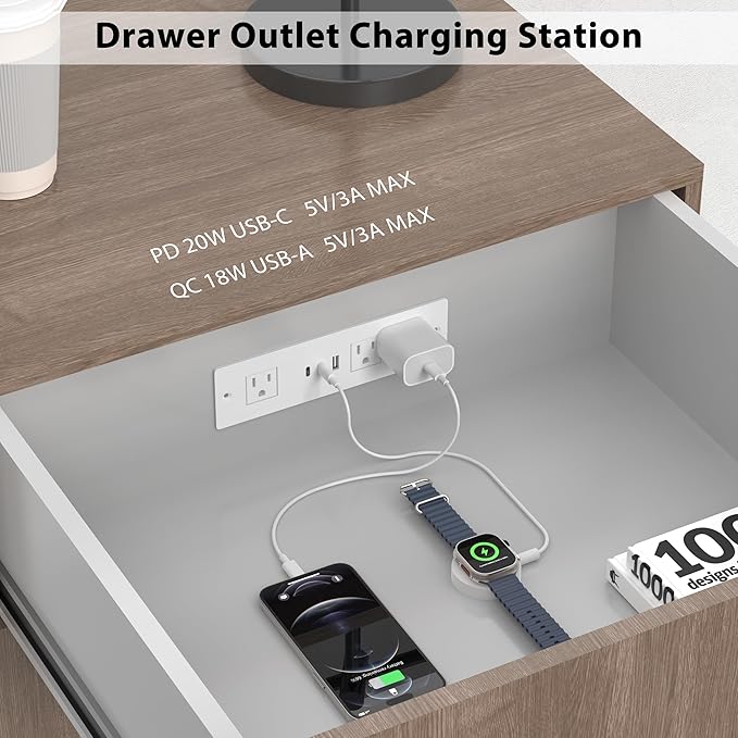 Furniture Drawer Outlet, Recessed Power Strip - Image 3