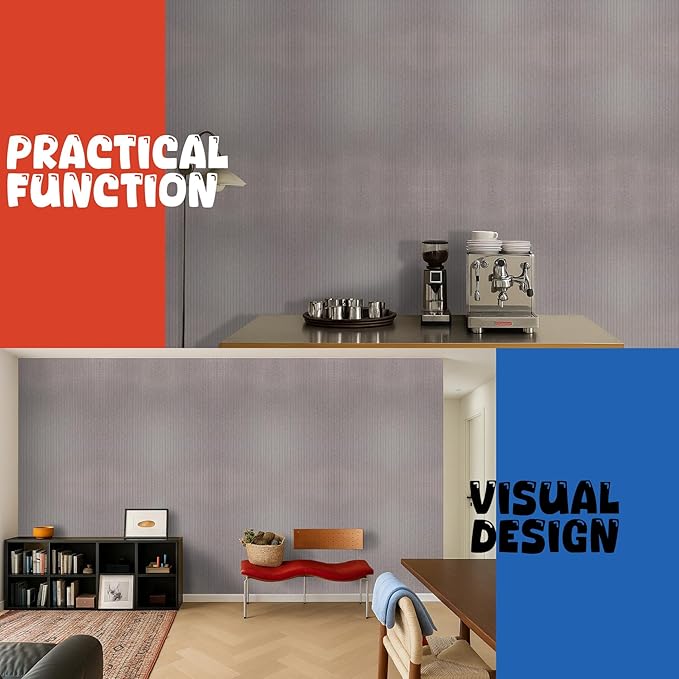 5 Pack Acoustic Panels, 47.2x23.6x0.4 inch Acoustical Wall Panels, Large - Image 9