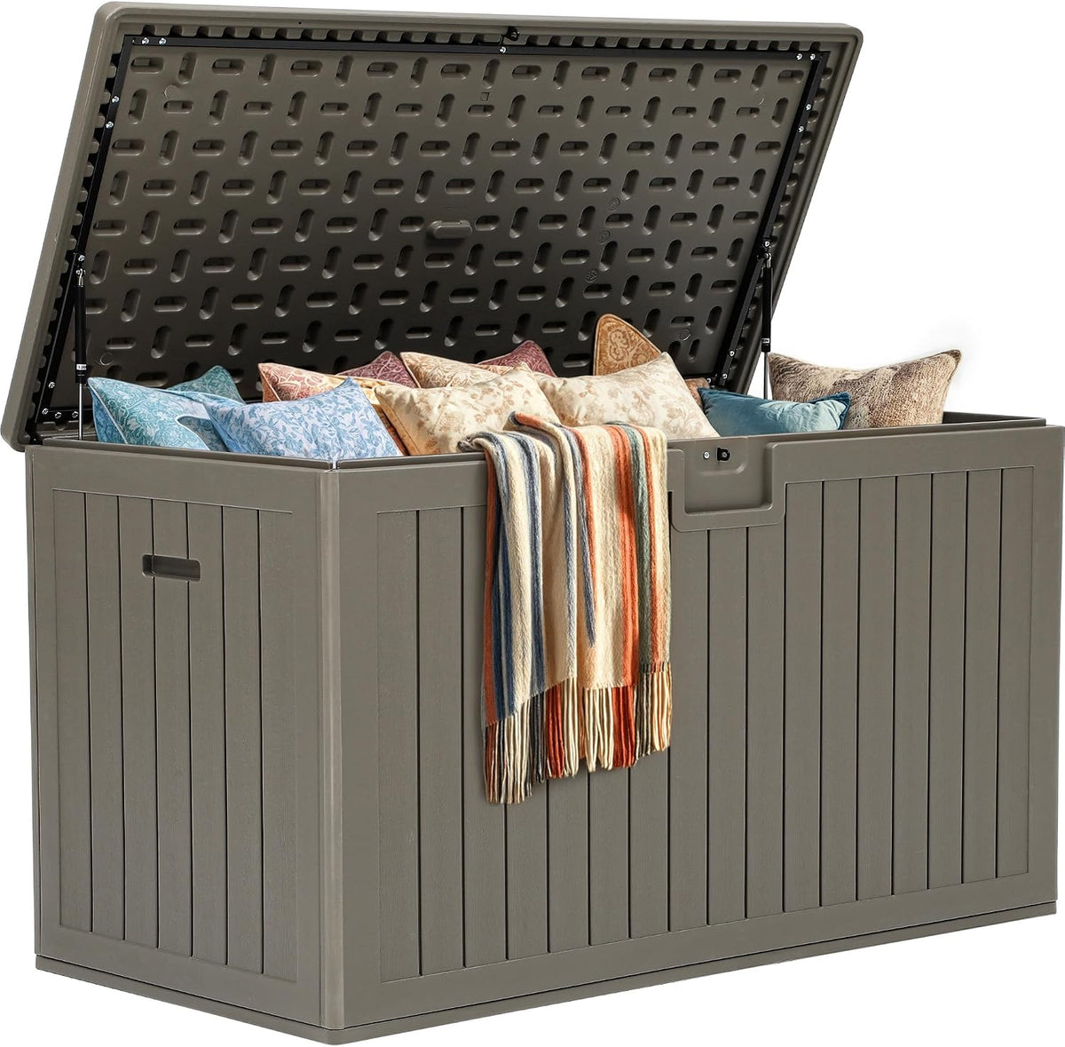 yitahome 220 gallon extra large deck box, main product view
