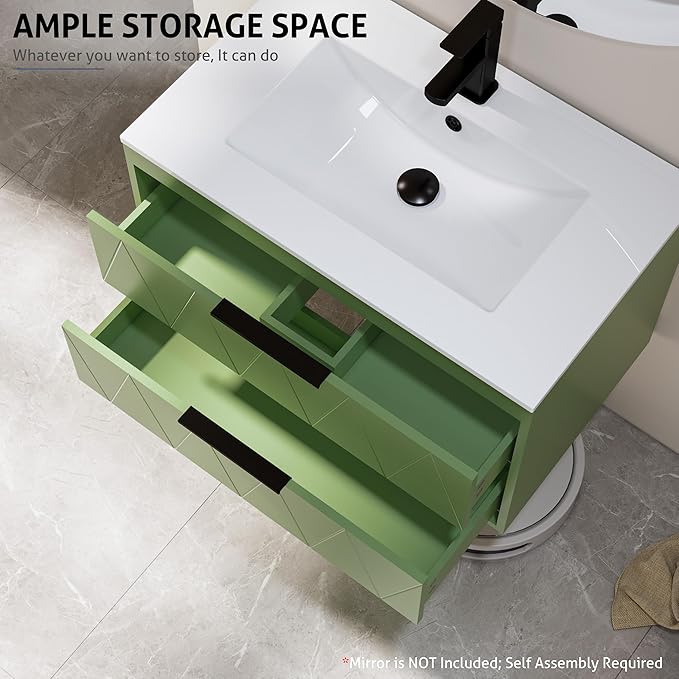 eclife 30" Bathroom Vanities Cabinet - Image 3