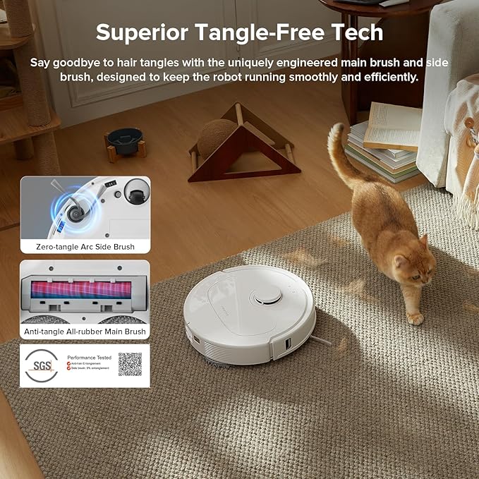 roborock Qrevo Series Robot Vacuum and Mop, 8000Pa Suction, Upgraded from Qrevo - Image 5