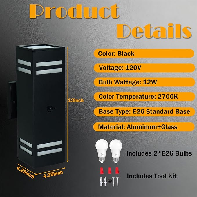 iYogaled Motion Sensor Outdoor Light - Image 7