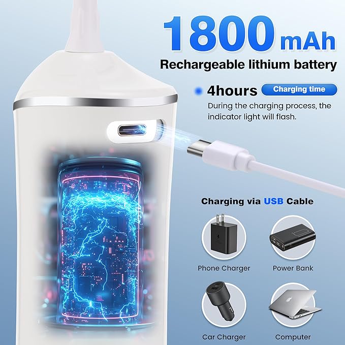 ZUAMEGURechargeable Water Flosser - Image 5