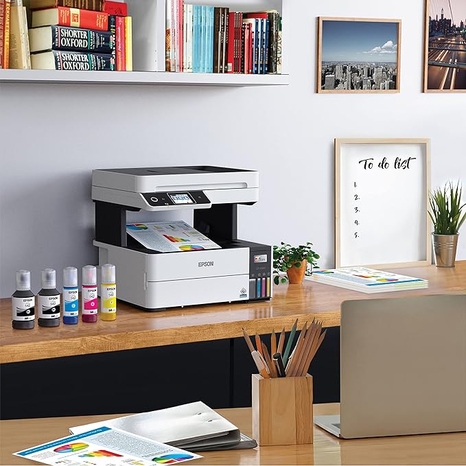 Epson EcoTank Pro ET-5180 Wireless Color All-in-One Supertank Printer - Image 7
