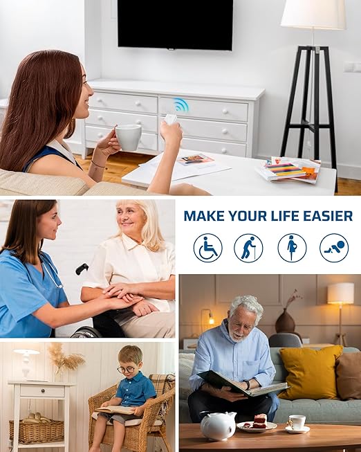 DEWENWILS Remote Control Light Socket, Wireless Remote Control Lamp Bulb Socket - Image 8