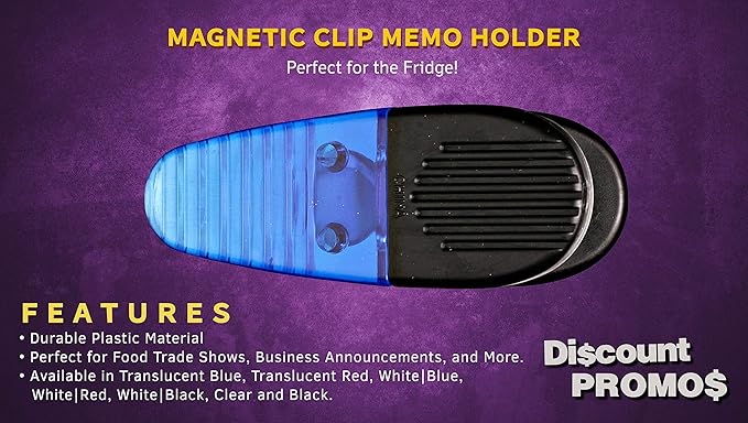 10 Magnetic Memo Holders Set - Image 2