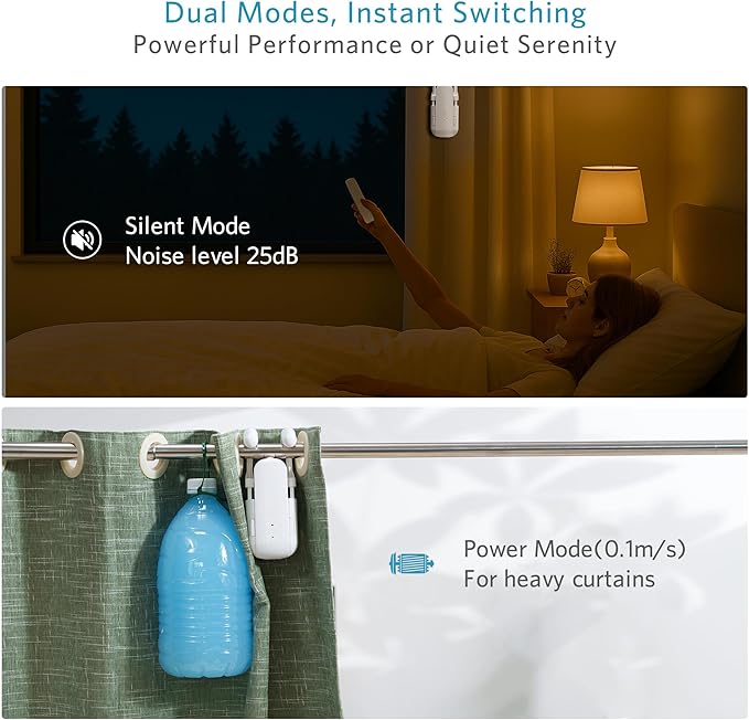 Tripvyantic Automatic Curtain Opener Smart Electric: Remote Control Motorized - Image 6