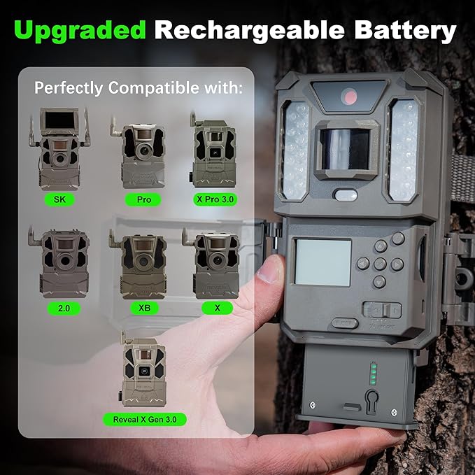Lesaps 4Pack Rechargeable Reveal Lipo Lithium Battery Pack - Image 3