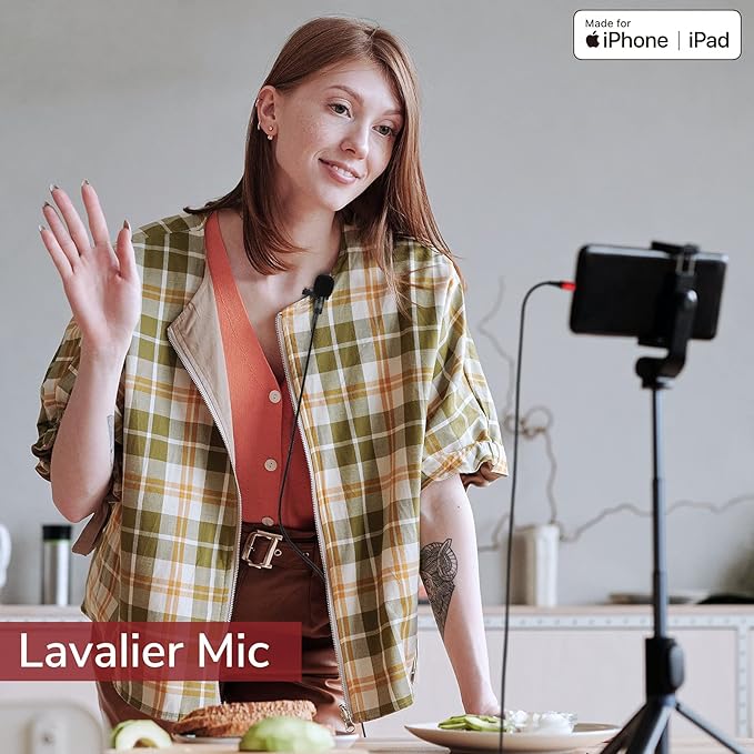 PIXEL Microphone for iPhone iPad from Mic for iPhone Live Streaming Vlogging | - Image 7