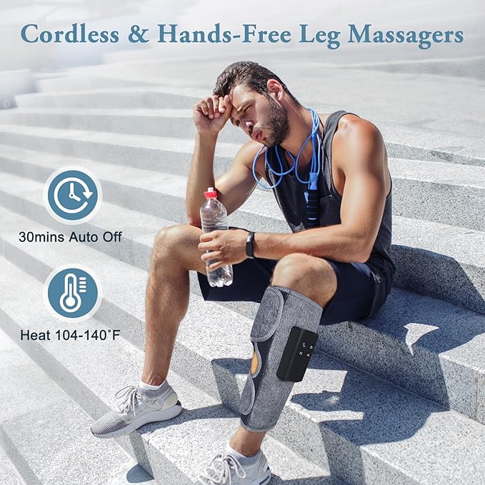 Air Compression Leg Massagers for Circulation and Pain Relief - Image 2