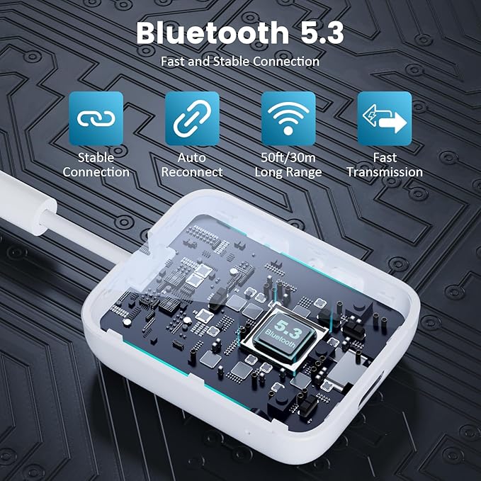 1Mii Bluetooth 5.3 Transmitter Receiver 2-in-1, aptX Adaptive & Low Latency - Image 4