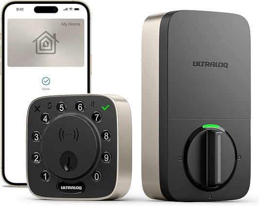 ULTRALOQ Bolt NFC, World's First Smart Lock by ULTRALOQOfficialStore