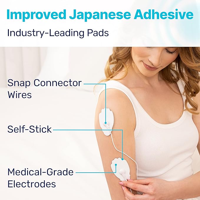 MEDVICE Rechargeable Tens Unit Muscle Stimulator, 2nd Gen 16 Modes & 8 Upgraded - Image 7