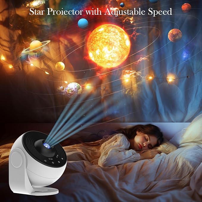 Galaxy Projector for Bedroom, 13 in 1 HD Planetarium Star Projector, Ceiling - Image 5